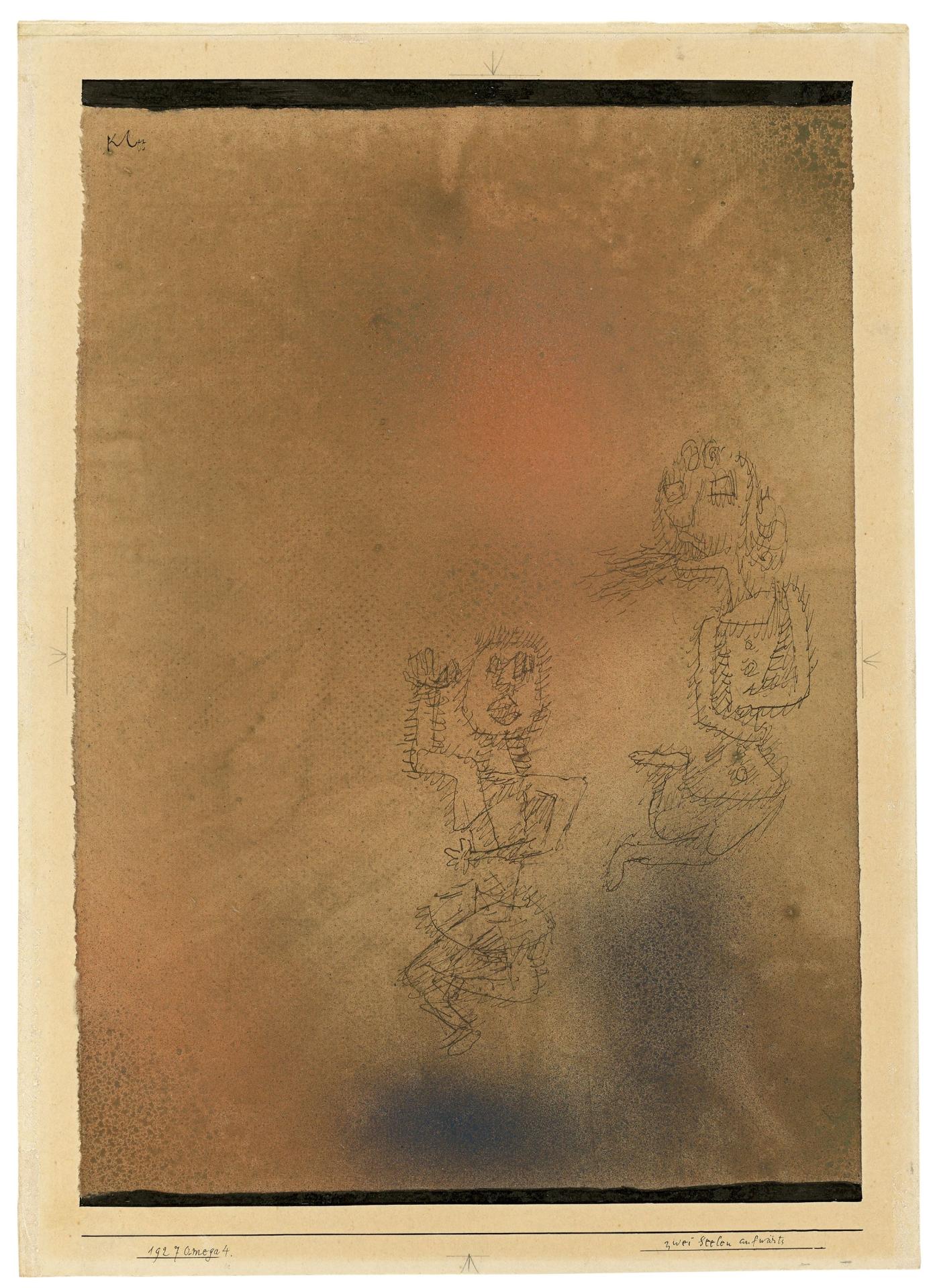 Klee Zwei seelen aufwortz 1927