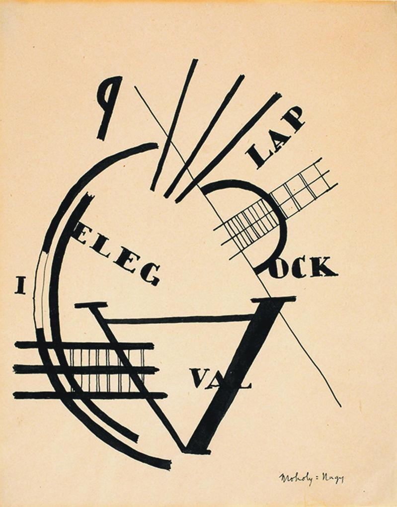 Moholy-Nagy, Dada collage, 1920
