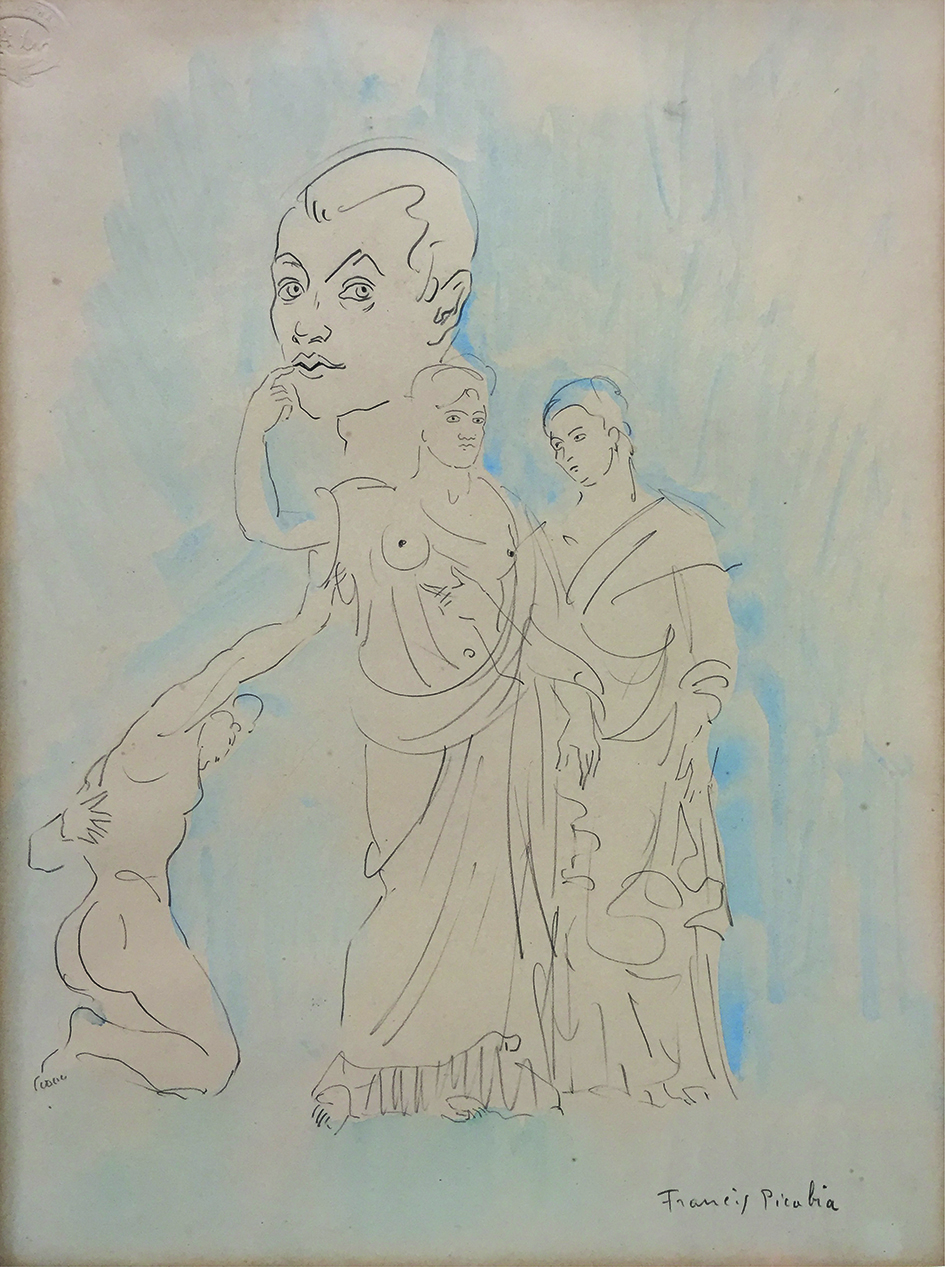 Picabia saluto romano 1913